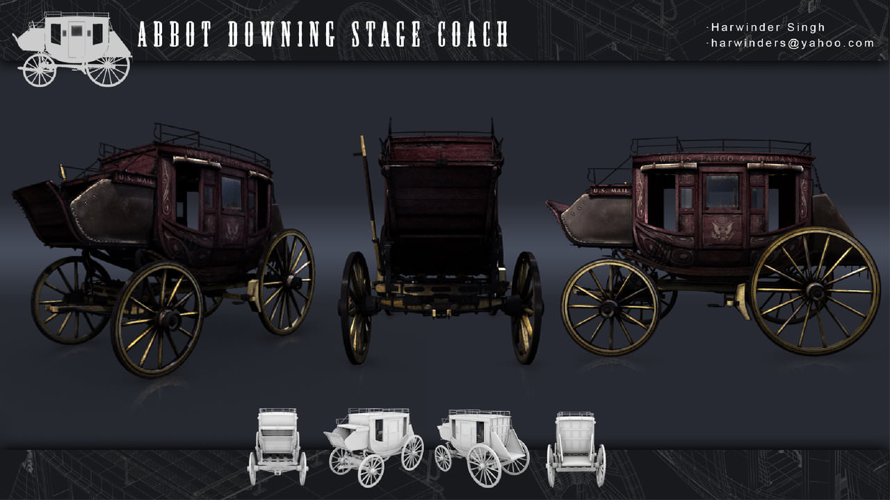 Abbot Downing Stage Coach