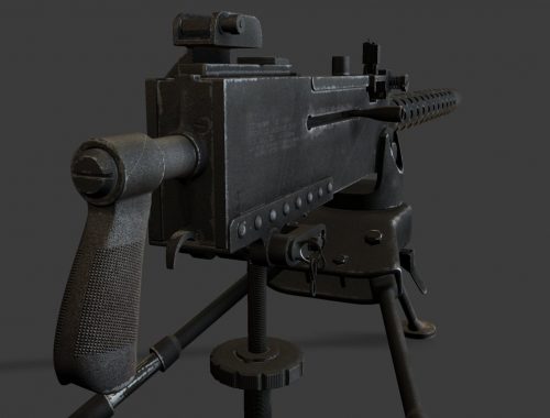 M1919 machine gun – Harwinder Singh